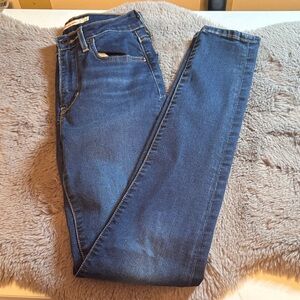 Levi's Premium Distressed 721 Skinny Jeans Size 24